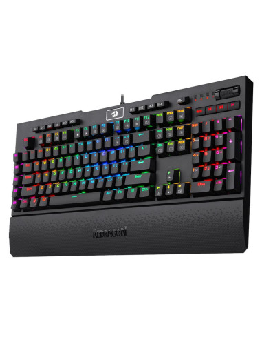 Tastatura gaming mecanica Redragon Brahma neagra iluminare