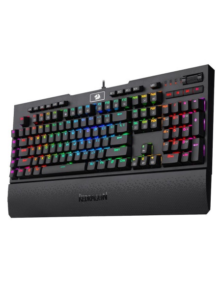 Tastatura gaming mecanica Redragon Brahma neagra iluminare