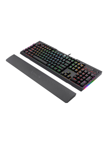 Tastatura gaming mecanica Redragon Brahma neagra iluminare