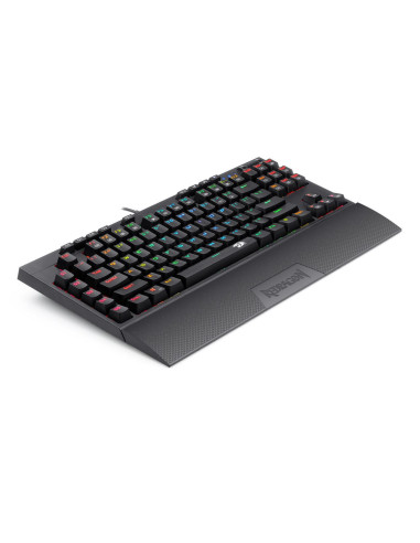 Tastatura gaming mecanica Redragon Broadsword neagra iluminare