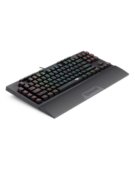 Tastatura gaming mecanica Redragon Broadsword neagra iluminare