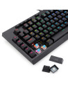 Tastatura gaming mecanica Redragon Broadsword neagra iluminare