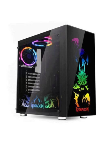 Carcasa Redragon Steeljaw Pro neagra,GC-608PRO-BK