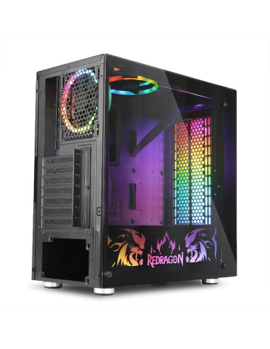 Carcasa Redragon Steeljaw Pro neagra,GC-608PRO-BK