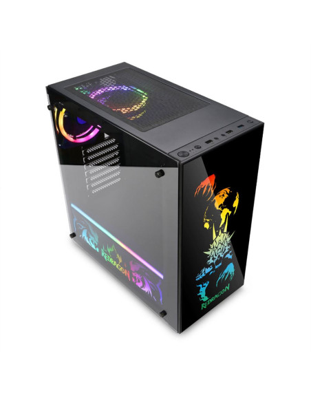 Carcasa Redragon Steeljaw Pro neagra,GC-608PRO-BK