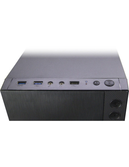 Carcasa Inter-Tech Eterno F-762 Silencer neagra,F-762