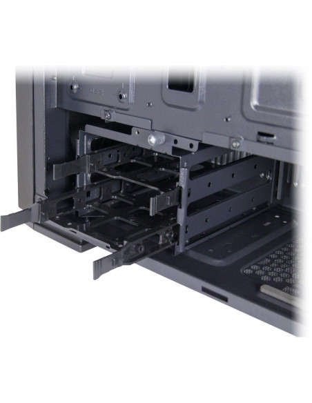 Carcasa Inter-Tech Eterno F-762 Silencer neagra,F-762