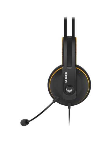 Casti gaming ASUS TUF H7 negre cu galben,90YH01MY-B8UA00