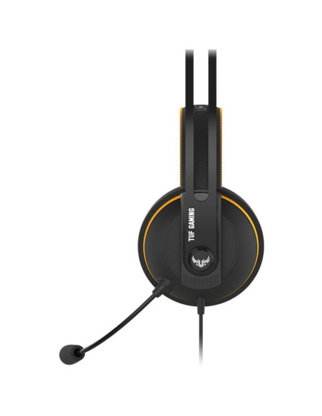 Casti gaming ASUS TUF H7 negre cu galben,90YH01MY-B8UA00