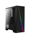 Carcasa Aerocool Cylon Tempered Glass neagra,CYLON-BG-BK