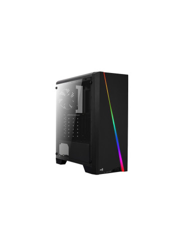 Carcasa Aerocool Cylon Tempered Glass neagra,CYLON-BG-BK