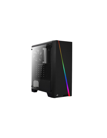 Carcasa Aerocool Cylon Tempered Glass neagra,CYLON-BG-BK