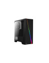 Carcasa Aerocool Cylon Tempered Glass neagra,CYLON-BG-BK