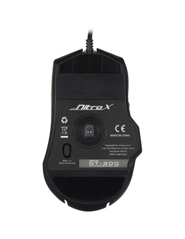 Mouse gaming NitroX GT-200 negru iluminare RGB,GT-200