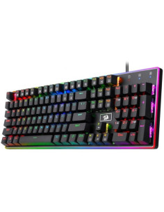 Tastatura gaming mecanica Redragon Ratri iluminare RGB neagra