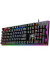 Tastatura gaming mecanica Redragon Ratri iluminare RGB neagra