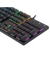 Tastatura gaming mecanica Redragon Shrapnel neagra iluminare