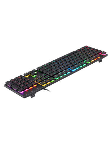 Tastatura gaming mecanica Redragon Shrapnel neagra iluminare