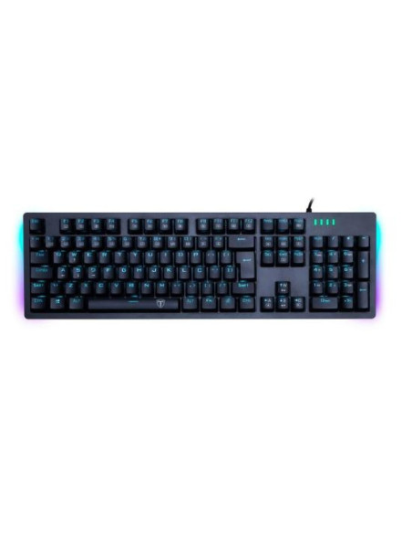 Tastatura gaming mecanicaT-Dagger Bermuda neagra iluminare