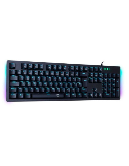 Tastatura gaming mecanicaT-Dagger Bermuda neagra iluminare