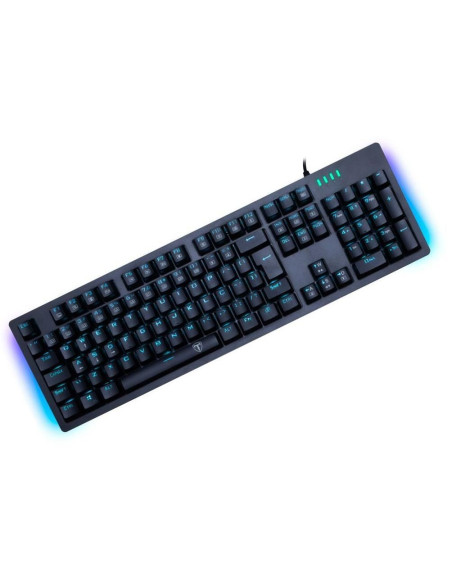 Tastatura gaming mecanicaT-Dagger Bermuda neagra iluminare