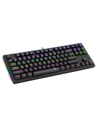 Tastatura gaming mecanica T-Dagger Bali neagra iluminare