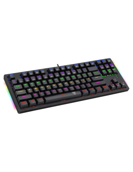 Tastatura gaming mecanica T-Dagger Bali neagra iluminare