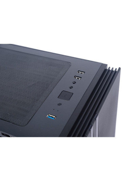 Carcasa Segotep Fenix NF neagra,FENIX-BK-NF