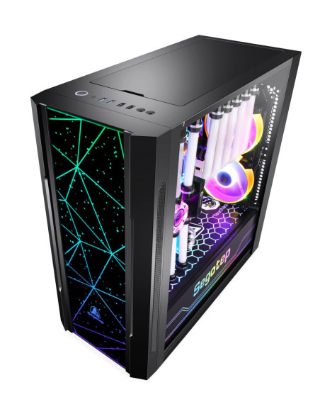 Carcasa Segotep Phoenix K3 neagra,PHOENIX-K3-BK