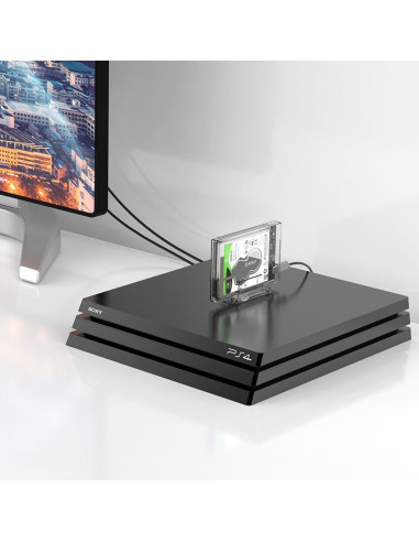Rack HDD Orico 2159C3 USB 3.1 2.5” transparent,2159C3-CR
