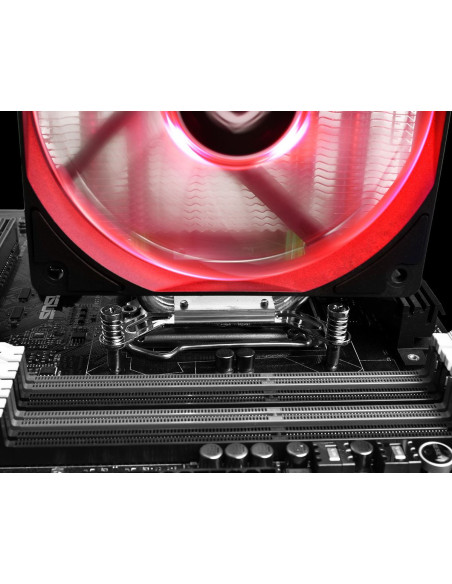 Cooler procesor ID-Cooling SE-224M iluminare rosie,SE-224M-R