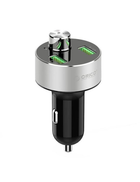 Incarcator auto Orico UBT-2U 15.5W argintiu,UBT-2U-SV