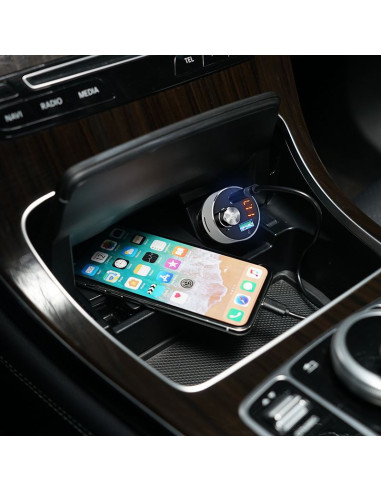 Incarcator auto Orico UBT-2U 15.5W argintiu,UBT-2U-SV