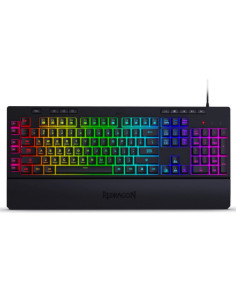 Tastatura gaming Redragon Shiva neagra iluminare RGB,K512RGB-BK