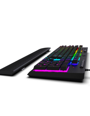 Tastatura gaming Redragon Shiva neagra iluminare RGB,K512RGB-BK
