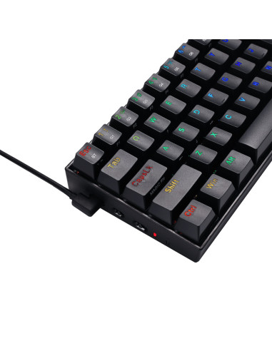 Tastatura Bluetooth si cu fir gaming mecanica Redragon Draconic