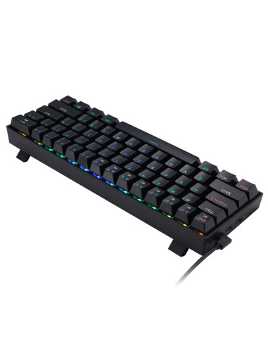 Tastatura Bluetooth si cu fir gaming mecanica Redragon Draconic