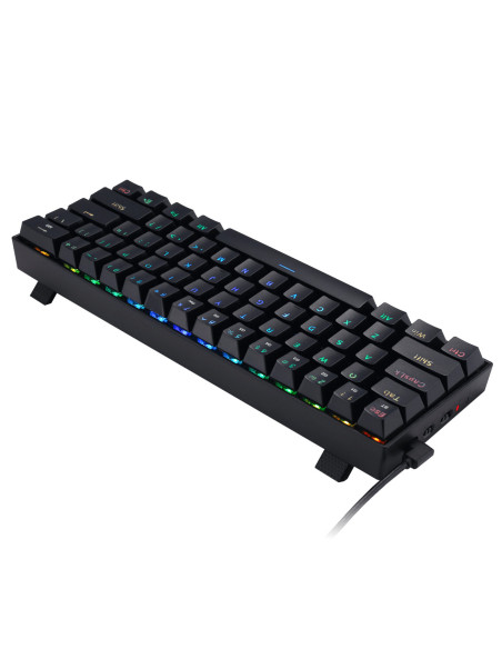 Tastatura Bluetooth si cu fir gaming mecanica Redragon Draconic