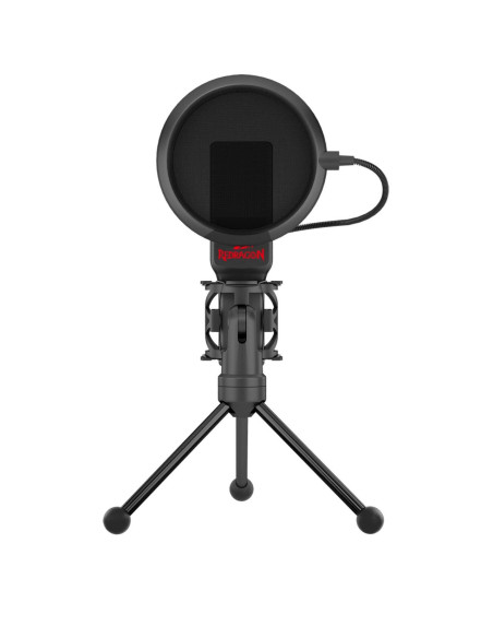 Microfon Redragon Seyfert negru cu stand,GM100-BK