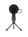 Microfon Redragon Seyfert negru cu stand,GM100-BK