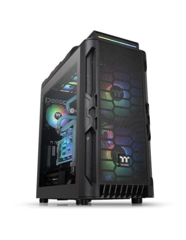 Carcasa Thermaltake Level 20 RS Tempered Glass neagra iluminare