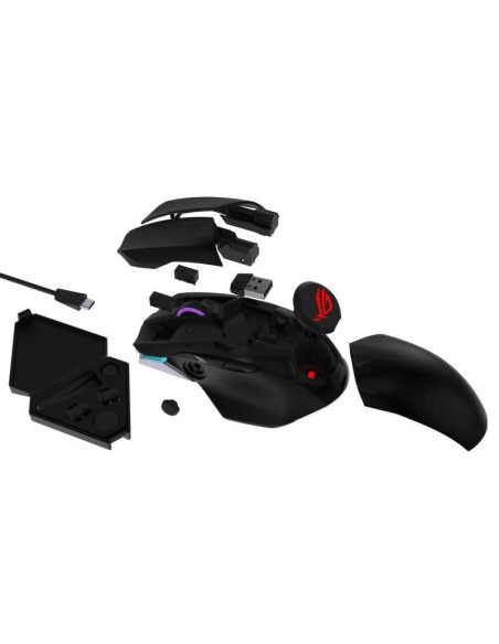 Mouse gaming wireless bluetooth si cu fir ASUS ROG Chakram