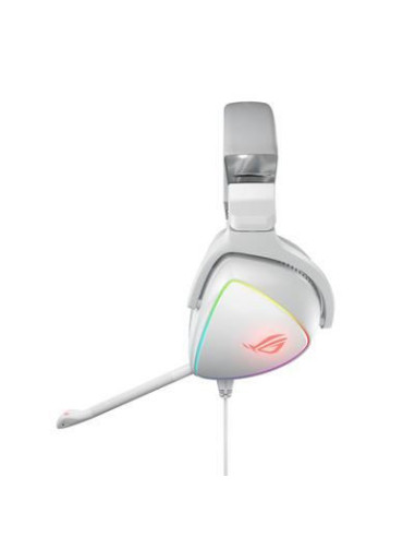Casti gaming ASUS ROG Delta RGB albe,90YH02HW-B2UA00