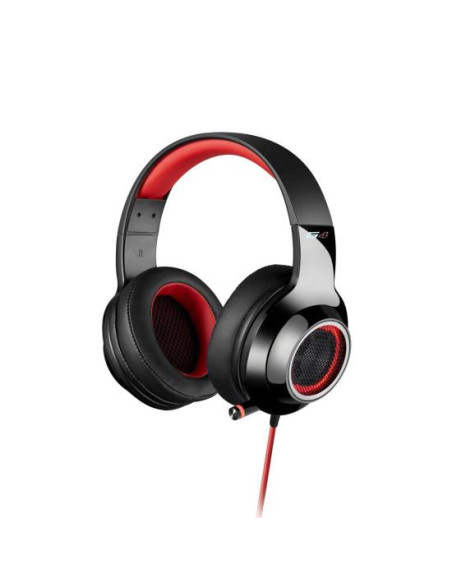 Casti gaming Edifier V4 negre cu rosu,V4-RD