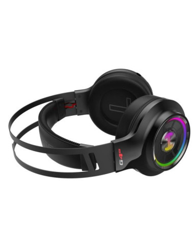 Casti gaming Edifier G4 TE negre iluminare RGB,G4-TE