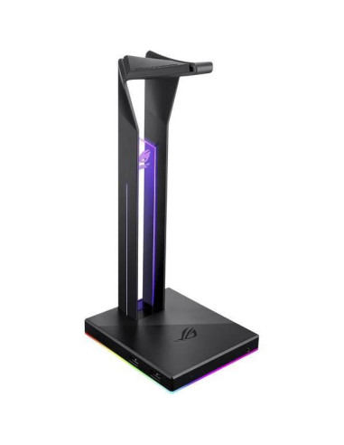 Stand casti ASUS ROG Throne Qi iluminare RGB