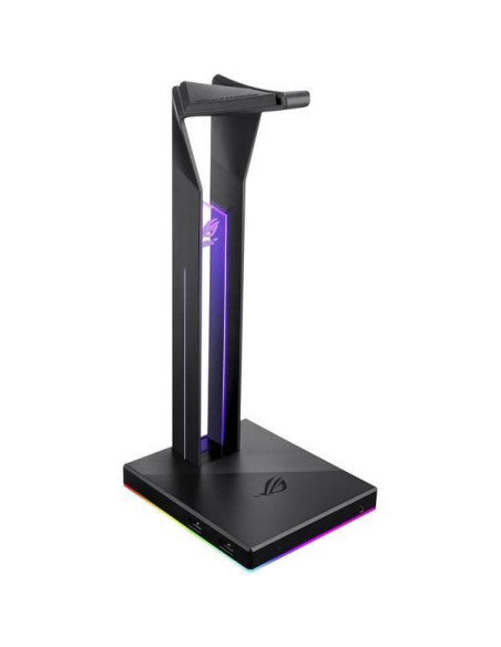 Stand casti ASUS ROG Throne Qi iluminare RGB