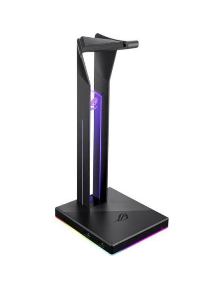 Stand casti ASUS ROG Throne iluminare RGB negru,90YH01L0-B2UA00
