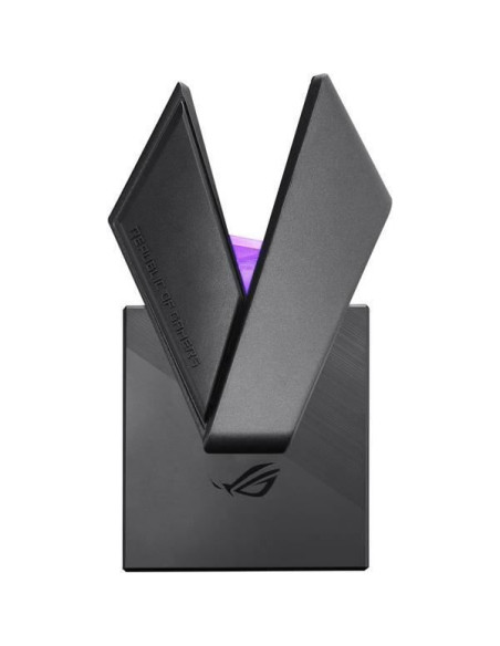 Stand casti ASUS ROG Throne iluminare RGB negru,90YH01L0-B2UA00