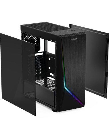 Carcasa Gamdias Argus E1 neagra,ARGUS-E1